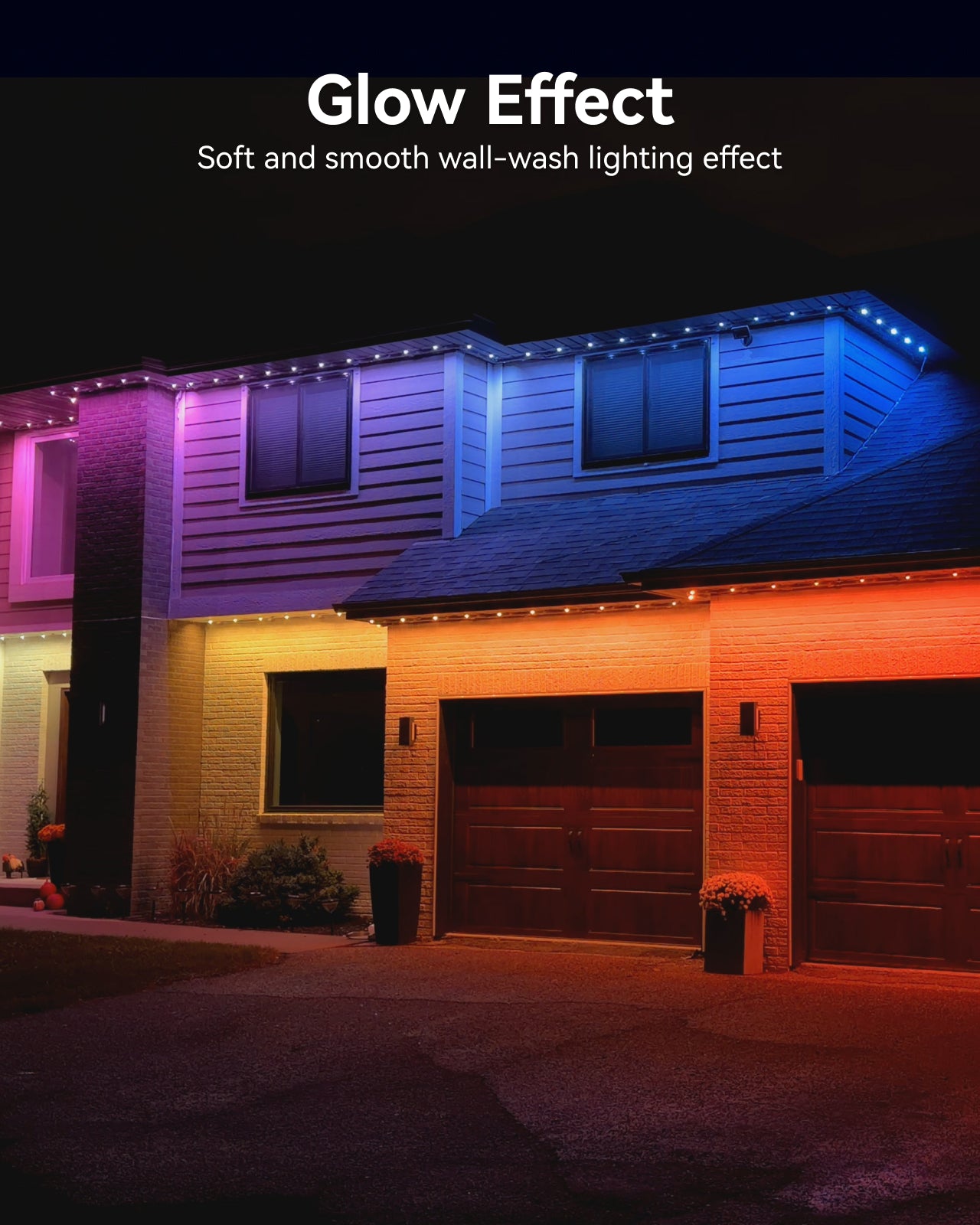 ASAHOM Permanent Outdoor Lights Glow S2080