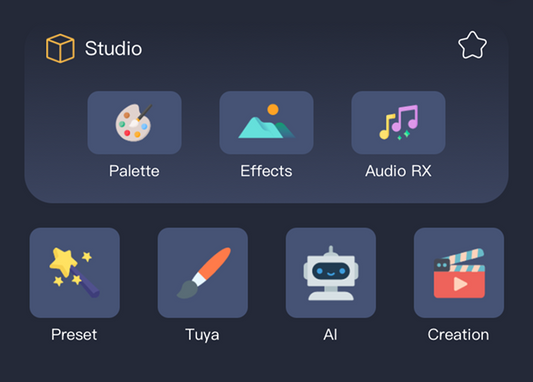 Unleash Your Creativity: How ASAHOM APP's Palette & Effect Combo Redefines Smart Lighting