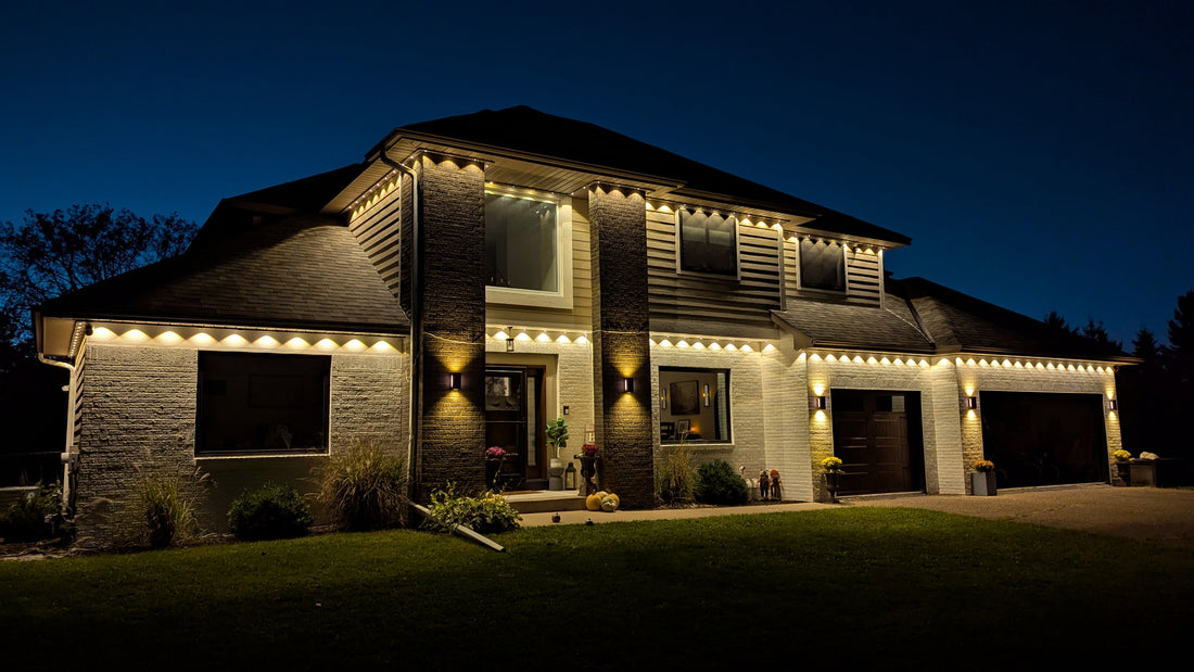 Why ASAHOM Permanent Outdoor Light Installations Over 200ft Need Extra Power Injection?