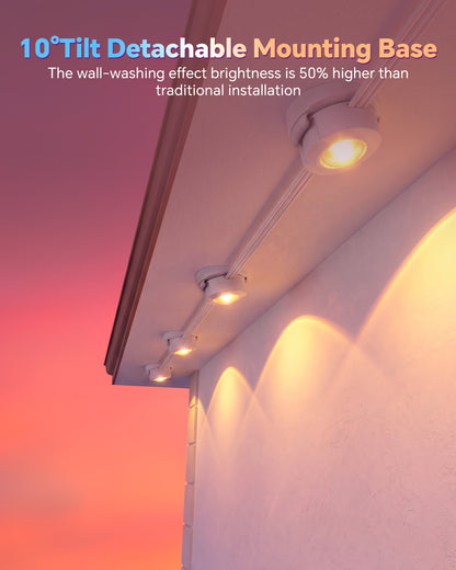 [Gen 2] ASAHOM Permanent Outdoor Lights Basic S1070