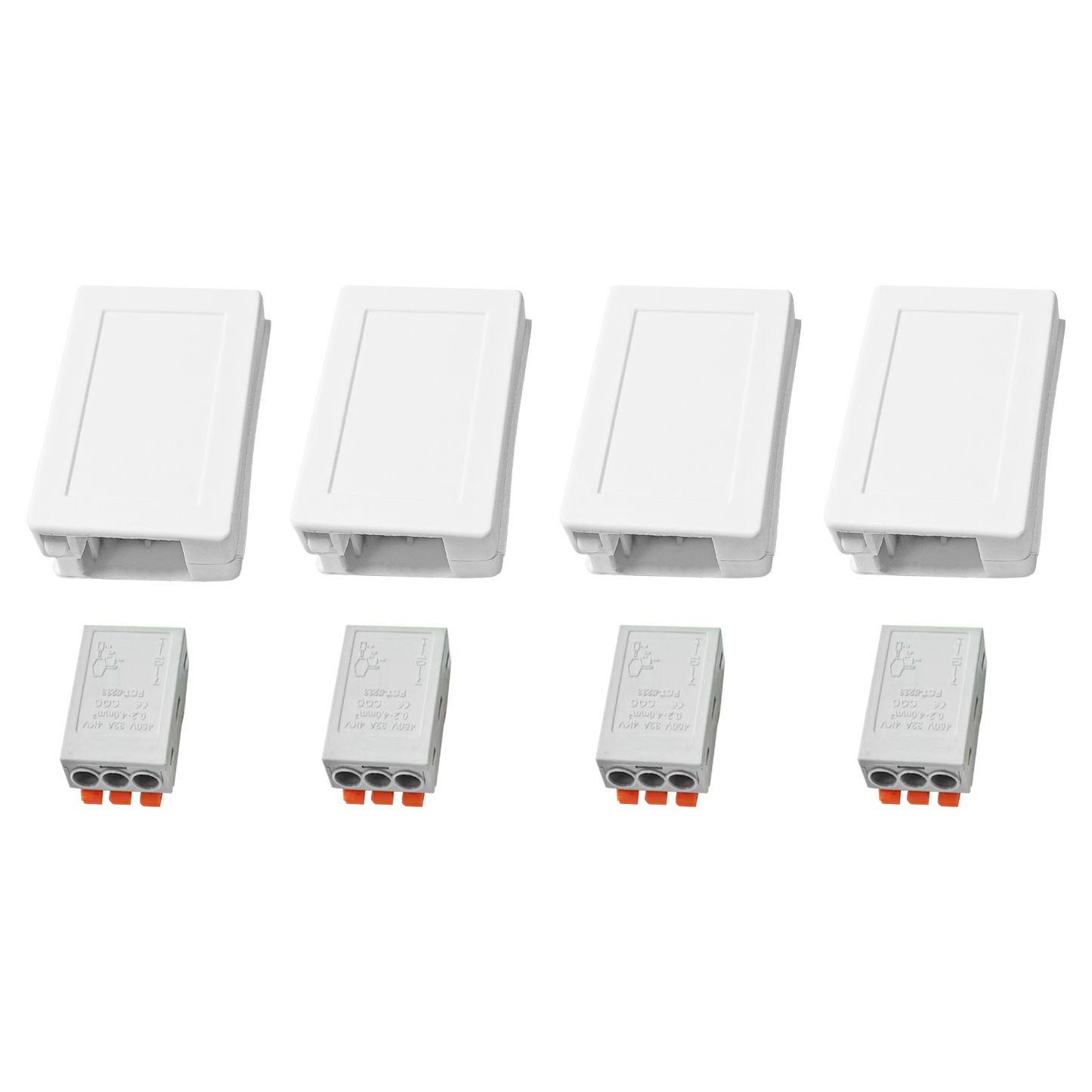 ASAHOM Waterproof Connector Kit for Permanent Outdoor Lights