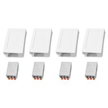 ASAHOM Waterproof Connector Kit for Permanent Outdoor Lights