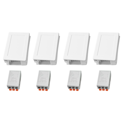 ASAHOM Waterproof Connector Kit for Permanent Outdoor Lights