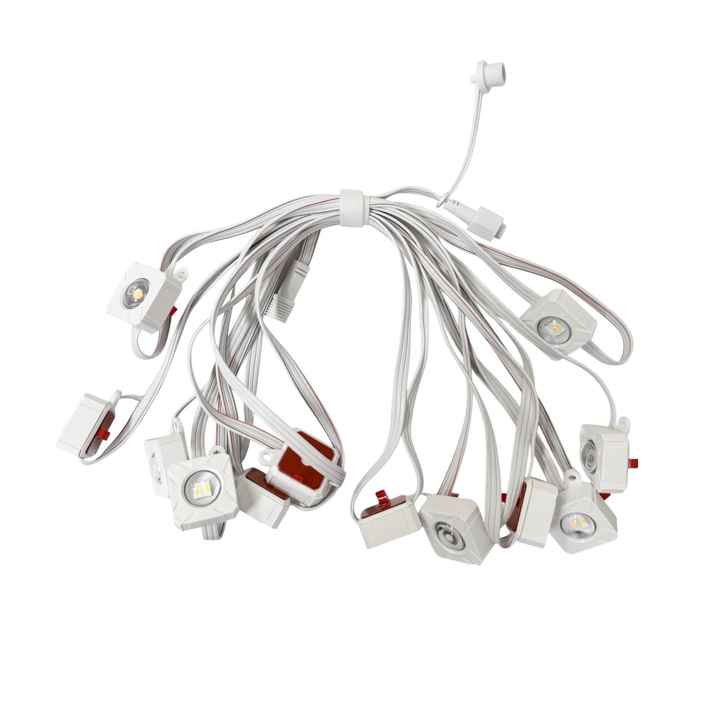 ASAHOM Extension Light String Kit 8.2ft(6 LEDs)*1 + 1.38ft(1 LEDs)*6 for S1080