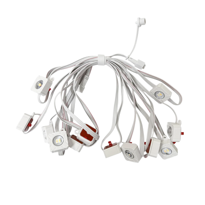 ASAHOM Extension Light String Kit 8.2ft(6 LEDs)*1 + 1.38ft(1 LEDs)*6 for S1080