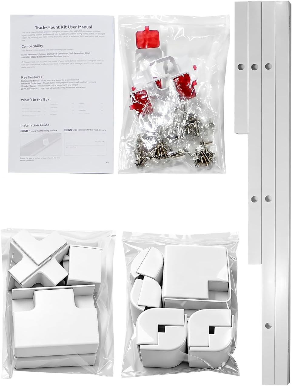 ASAHOM 30M Track-Mount Kit for S1080/Govee