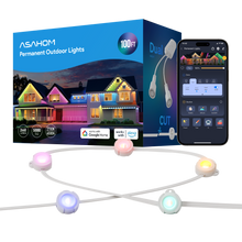 ASAHOM Permanent Outdoor Lights Basic S1070