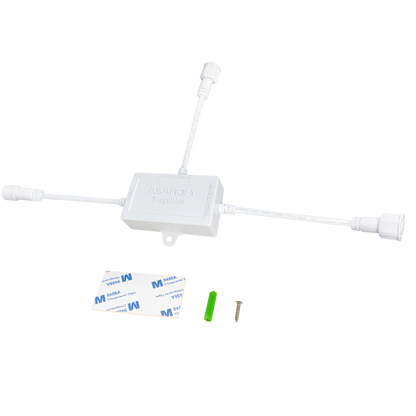ASAHOM T-Splitter for Permanent Outdoor Lights S1050/S1060/S1070/S1080/S1090/Govee/Eufy