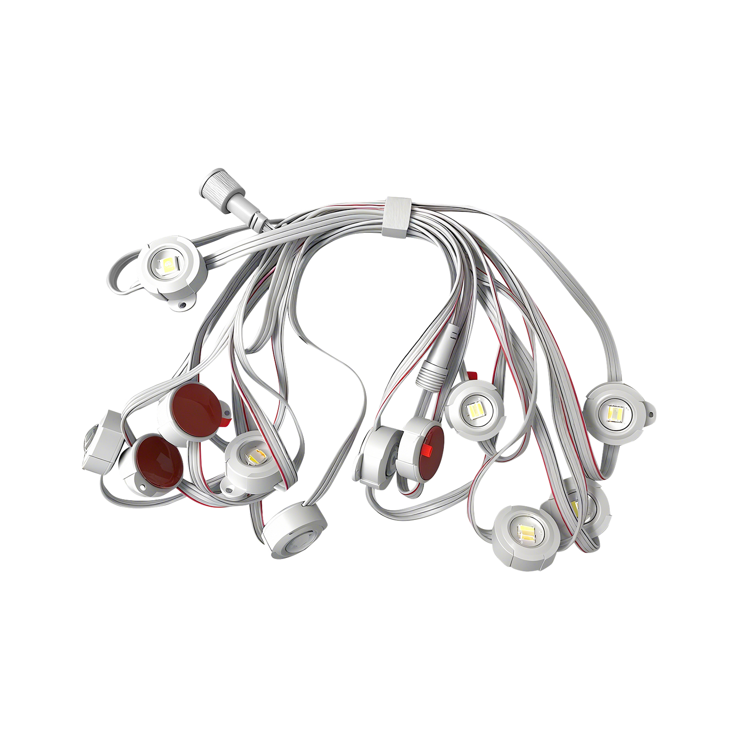 ASAHOM Extension Light String Kit 8.2ft(6 LEDs)*1 + 1.38ft(1 LEDs)*6 for S1070