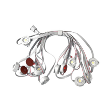 ASAHOM Extension Light String Kit 8.2ft(6 LEDs)*1 + 1.38ft(1 LEDs)*6 for S1070