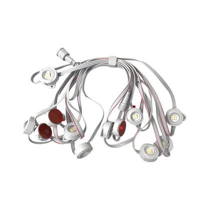 ASAHOM Extension Light String Kit 16.4ft(12 LEDs) for S1070